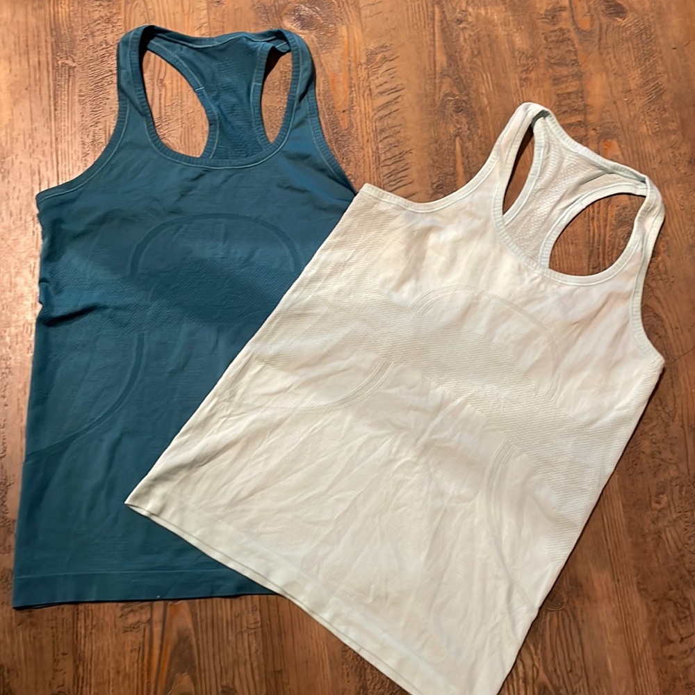 2 lululemon swiftly tanks